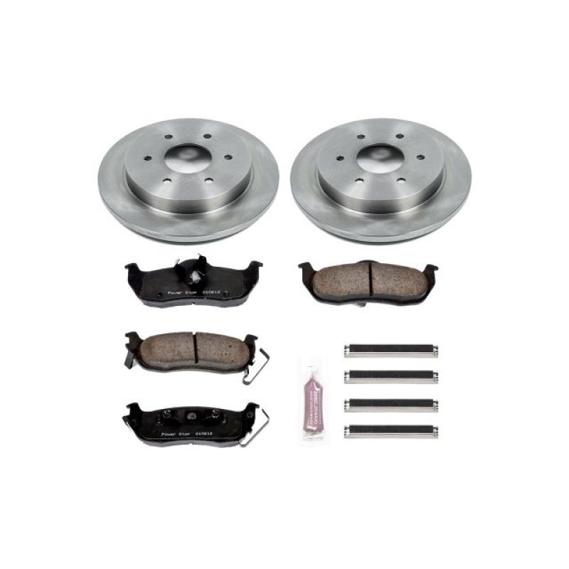 Power Stop 04-10 Infiniti QX56 Juego de frenos especiales para automóviles traseros