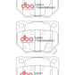 DBA 06-07 Subaru WRX SP500 Rear Brake Pads