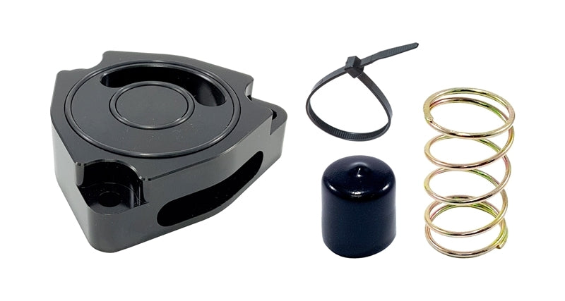 Torque Solution Blow Off BOV Sound Plate (Negro) 14+ Kia Forte Koup Turbo