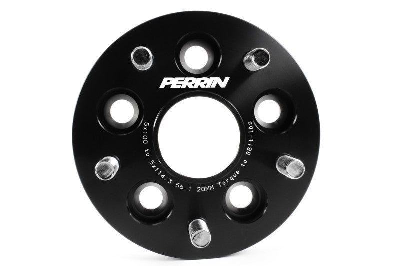 Adaptador de rueda Perrin de 20 mm tipo empernado 5x100 a 5x114,3 con buje de 56 mm (juego de 2)
