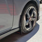 Rally Armor 19-21 Hyundai Veloster Turbo/2.0/R-Spec Black UR Mud Flap w/White Logo
