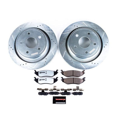 Power Stop 07-09 Chrysler Aspen Rear Z36 Truck &amp; Tow Brake Kit