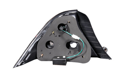 ANZO 2004-2005 Honda Civic Lanternas traseiras LED pretas
