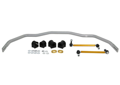 Whiteline 05+ Ford Mustang Coupe (Inc GT/Shelby GT500) Barra estabilizadora delantera ajustable de 33 mm para servicio pesado