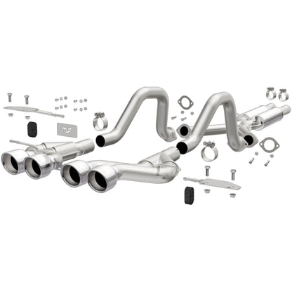 Magnaflow 00-04 Chev Corvette V8 5.7L Comp Series Quad Ctr Rr Exit SS Cat-Back Perf Escape