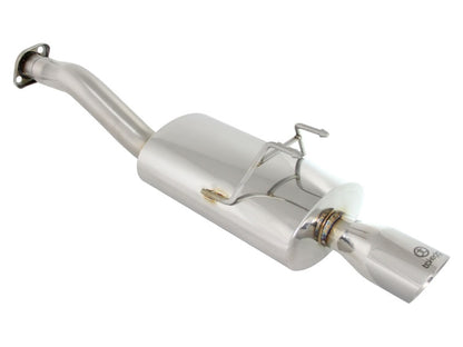 Escape traseiro aFe Takeda 304SS com ponta polida 12-15 Honda Civic L4 1.8L