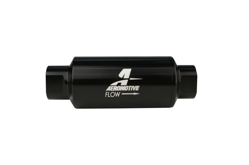 Filtro em linha aeromotivo - AN-10 - preto - 100 mícrons