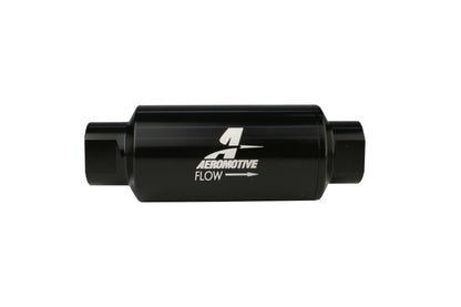 Filtro em linha aeromotivo - AN-10 - preto - 100 mícrons