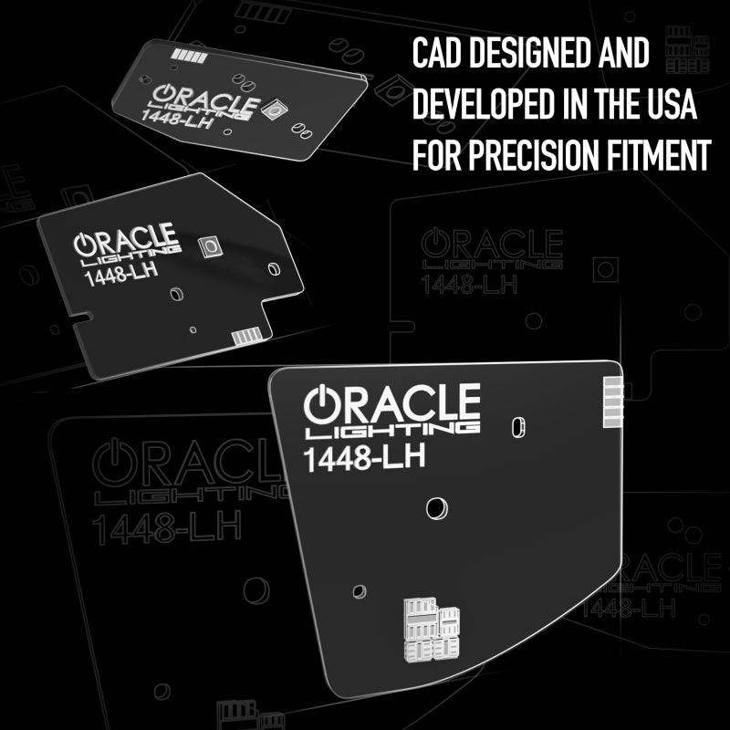 Oracle 19-21 RAM 1500 Projector LED Headlight DRL Kit - ColorSHIFT RGBW+A w/o Controller
