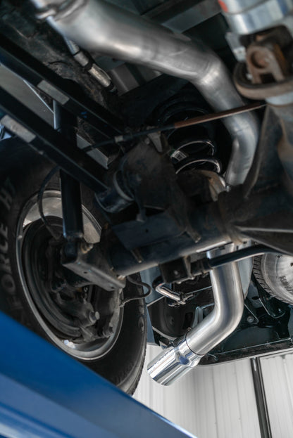 MBRP 2014+ Ram 2500/3500 6.4L Hemi Cat Back Salida de un solo lado Pro Series - T304
