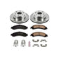 Power Stop 02-06 Cadillac Escalade Trasero Autospecialty Brake Kit