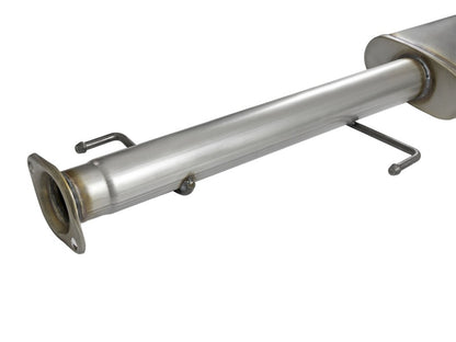 aFe MACH Force Xp 3in SS Cat-Back Escape de salida de un solo lado con puntas negras 07-14 Toyota FJ Cruiser