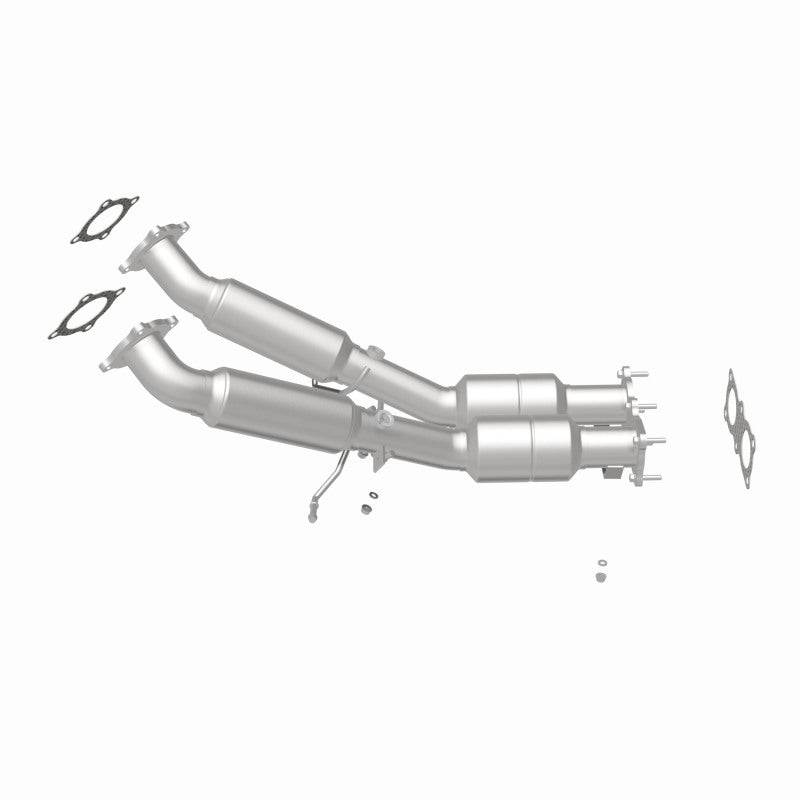 MagnaFlow Direct Fit Catalytic Converter 2008-2012 LR2 3.2 L Underbody