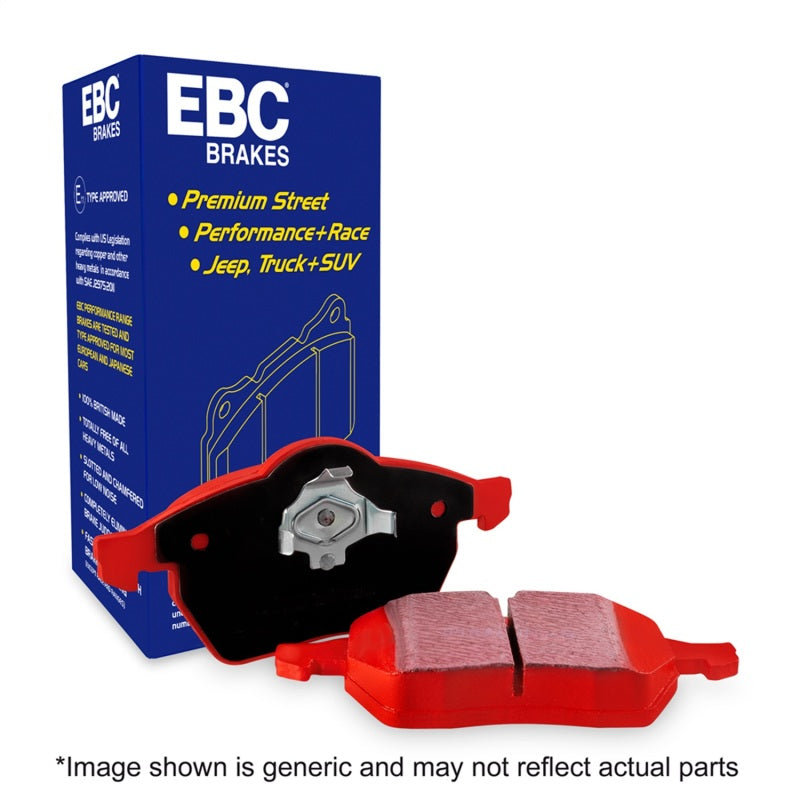 EBC 92-96 Subaru Impreza 1.8 (2WD) (13in Wheels) Redstuff Front Brake Pads