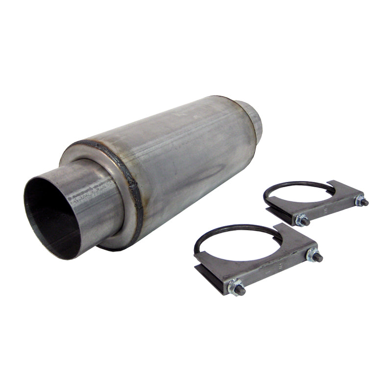 Resonador universal MBRP 4 Entrada/Salida 12 Cuerpo 18 Totalmente aluminizado
