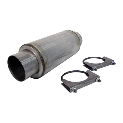 Resonador universal MBRP 4 Entrada/Salida 12 Cuerpo 18 Totalmente aluminizado