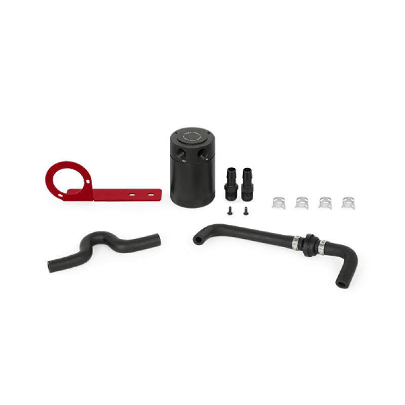 Mishimoto 2017+ Honda Civic Type R Baffled Oil Catch Can Kit - Vermelho