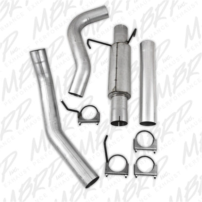 MBRP 2004.5-2007 Dodge 2500/3500 Cummins 600/610 Cat Back Serie P Sistema de escape