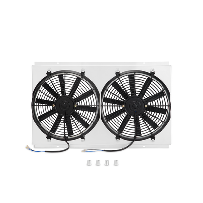 Cobertura do ventilador de alumínio Mishimoto 68-72 Chevy Chevelle Performance