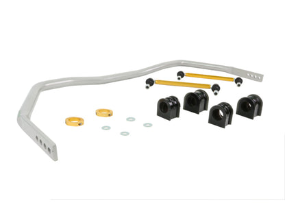 Whiteline 05+ Ford Mustang Coupe (Inc GT/Shelby GT500) Barra estabilizadora delantera ajustable de 33 mm para servicio pesado