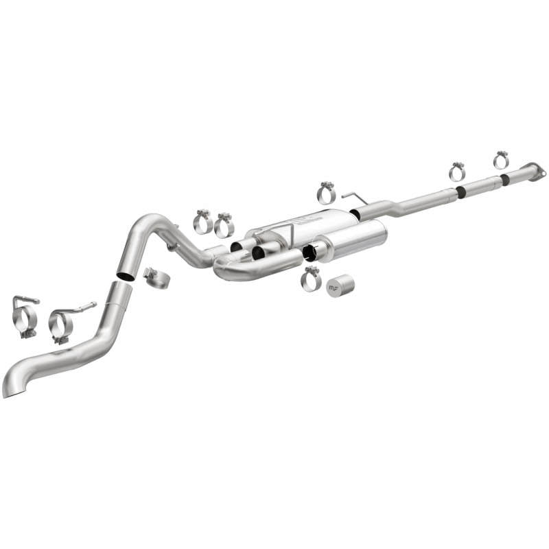 Escape inoxidável Overland Cat-Back MagnaFlow 05-15 Toyota Tacoma V6 4.0L