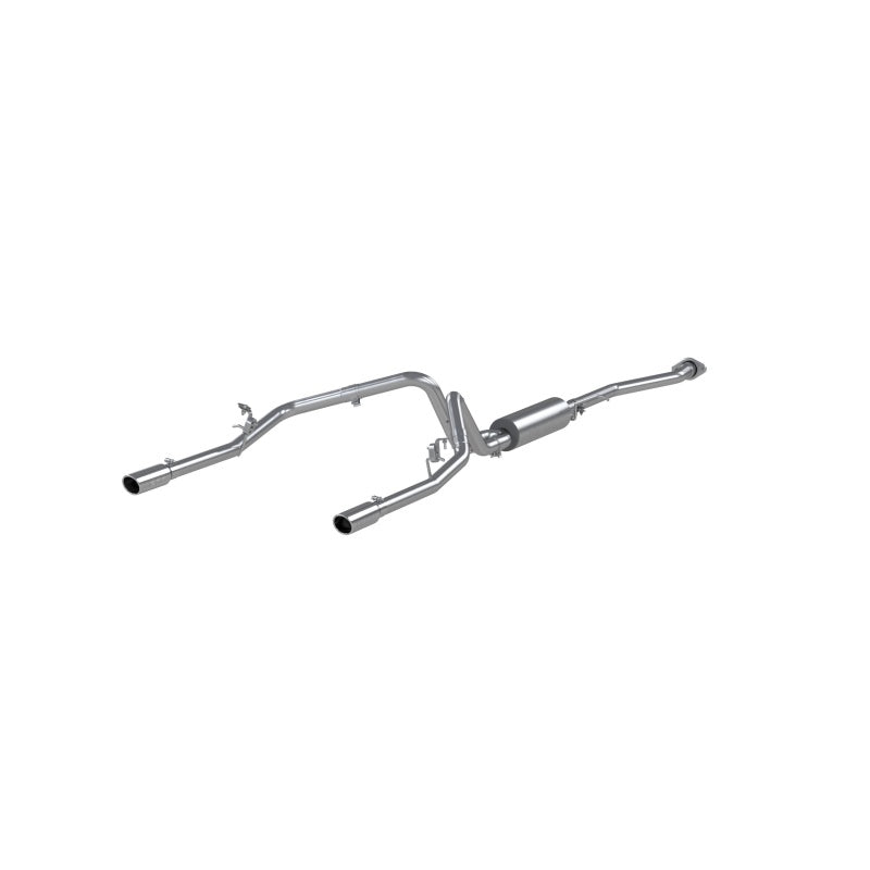 MBRP 2003-2007 Chev/GMC 1500 Classic 4.8/5.3L EC/CC-SB Cat Back Dual Split traseiro