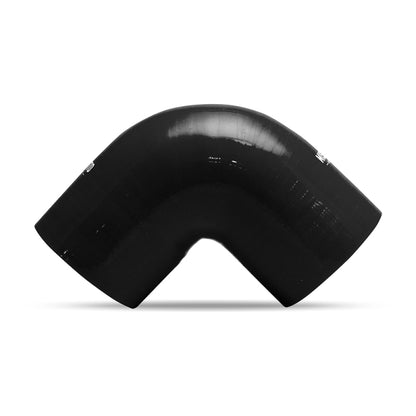 Mishimoto 4 pol. Acoplador de 90 Graus - Preto