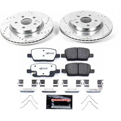 Power Stop 16-18 Cadillac CT6 Trasero Z26 Street Warrior Kit de freno