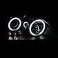 ANZO 2001-2005 Lexus Is300 Projector Headlights w/ Halo Black