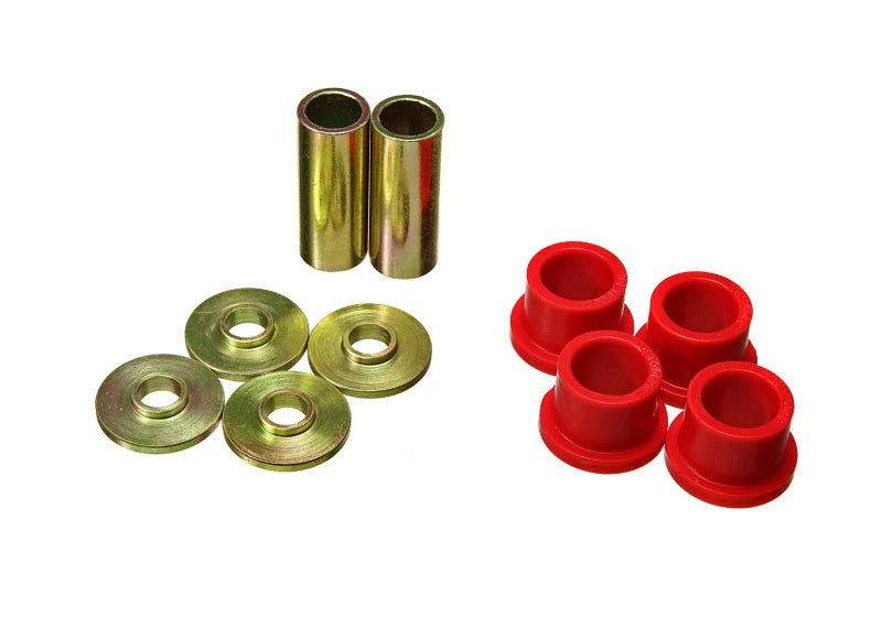 Energy Suspension 07-14 Toyota Tundra Red Conjunto de buchas de pinhão e cremalheira