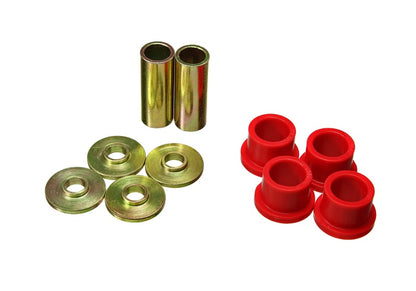 Energy Suspension 07-14 Toyota Tundra Red Conjunto de buchas de pinhão e cremalheira