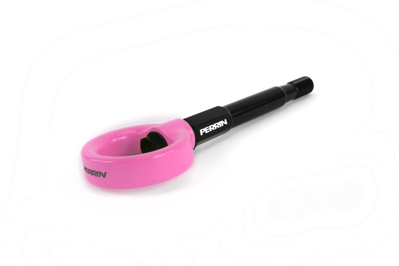 Perrin 18-21 WRX/STI / 13-20 BRZ / 17-20 Toyota 86 Kit de Gancho de Reboque Dianteiro - Hiper Rosa