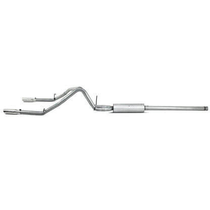 MBRP 2009 Chev/GMC 1500 4.8/5.3L EC/CC (excluyendo 8 camas) Cat Back Dual Split Trasero