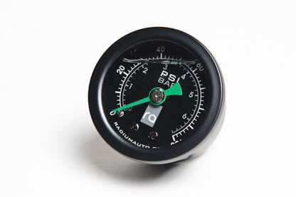 Radium Engineering 0-100 PSI Medidor de presión de combustible