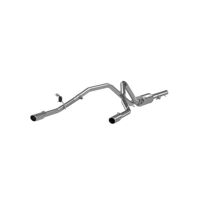 MBRP 2009 Chev/GMC 1500 4.8/5.3L EC/CC (excluyendo 8 camas) Cat Back Dual Split Trasero
