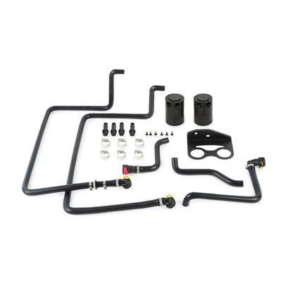 Mishimoto 15-16 Ford F-150 EcoBoost 3,5L Kit de latas de coleta de óleo - preto
