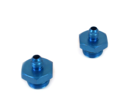 Canton - Adaptador de encaixe de O-Ring de alumínio -12 AN Port para -6 AN macho 2 Pacote