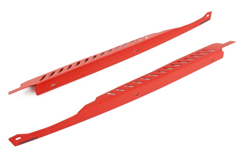 Perrin 11-14 Subaru WRX/STI Conjunto de guarda-lamas - vermelho