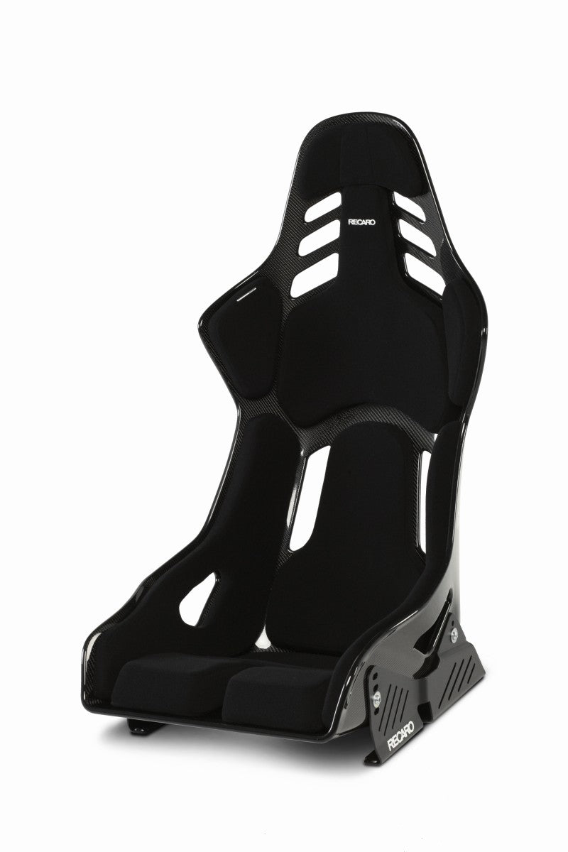 Recaro Podium (Large) CFK Carbon Fiber Right Hand Seat - Black Perlon Velour