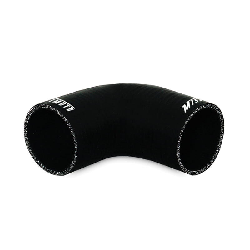 Acoplador de 90 graus preto Mishimoto 3 pol.