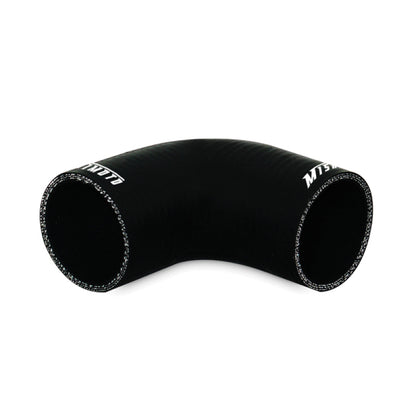 Acoplador de 90 graus preto Mishimoto 3 pol.
