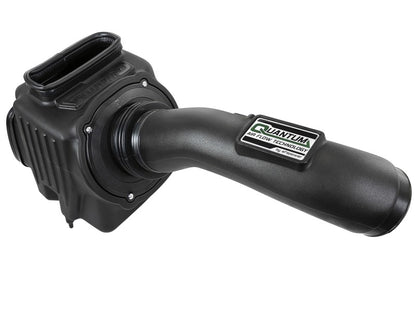 aFe Quantum Pro DRY S Sistema de admisión de aire frío 17-18 GM/Chevy Duramax V8-6.6L L5P - Seco