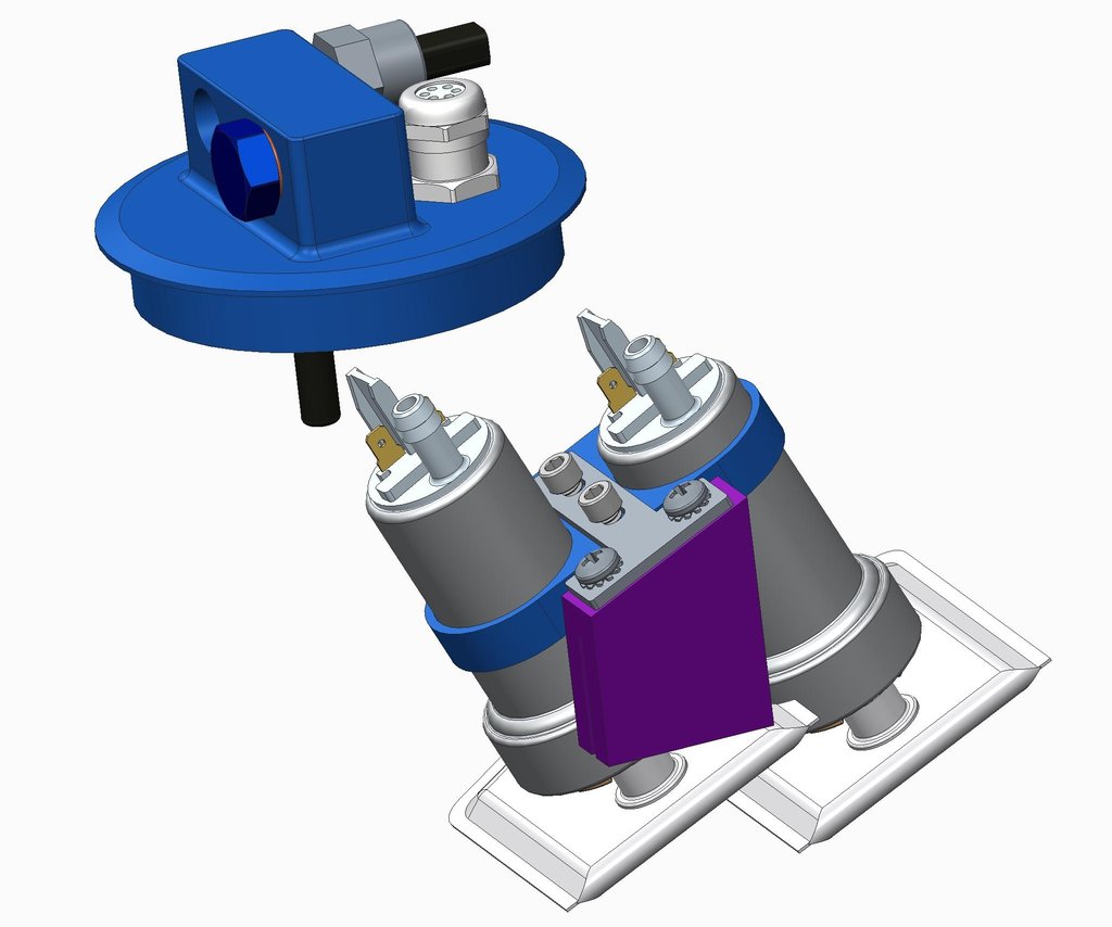 Rally Road - E36 BMW Dual Fuel Pump Hanger (RREBDFPH)