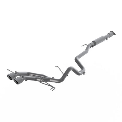 MBRP 13-18 Hyundai Veloster Turbo 4.0in OD Puntas Dual Outlet 2-1/2in AL Cat Back
