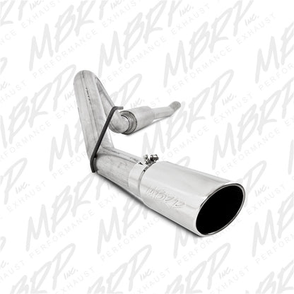 MBRP 11-13 Ford F-250/350/450 6.2L V8 Gas 4in Cat Back Sistema de escape de alumbre de un solo lado