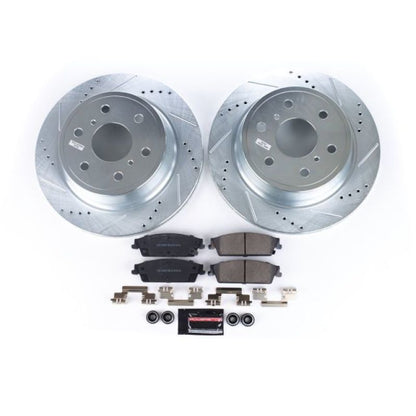 Power Stop 07-14 Cadillac Escalade trasero Z23 Evolution Sport Kit de freno