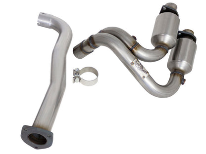 Substituições do conversor catalítico aFe Power Direct Fit dianteiro 00-03 Jeep Wrangler (TJ) I6-4.0L