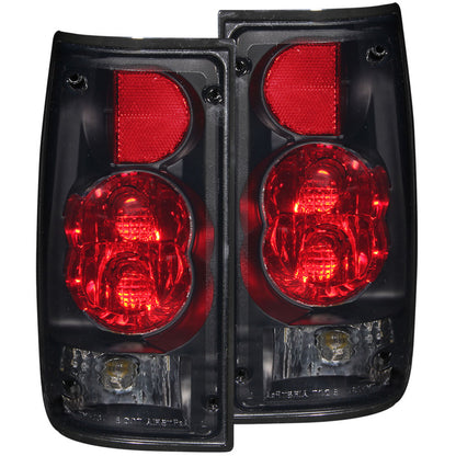 ANZO 1989-1995 Toyota Pickup Luces traseras Humo oscuro G2