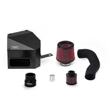 Mishimoto 15-16 VW Golf/GTI 1.8L/2.0L Performance Kit de admisión de aire - Negro arrugado
