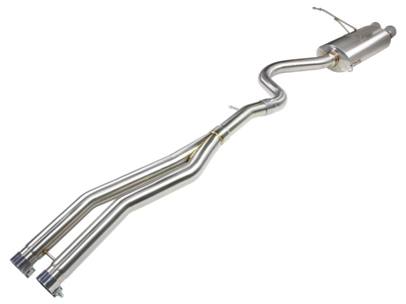 Escape aFe MACHForce Cat-Back SS-304 con puntas pulidas 07-13 BMW 328i (E92/93) L6 3.0L sin turbo